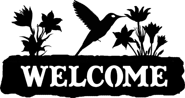 HUMMING-BIRD-WELCOME